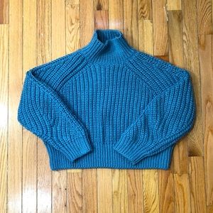 Cropped Chunky Sweater